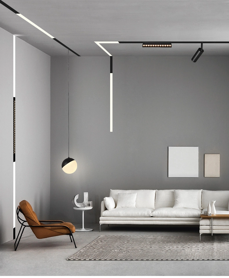Round Frameless LED Pendant Light Chandelier Lighting Fixtures for Bedroom
