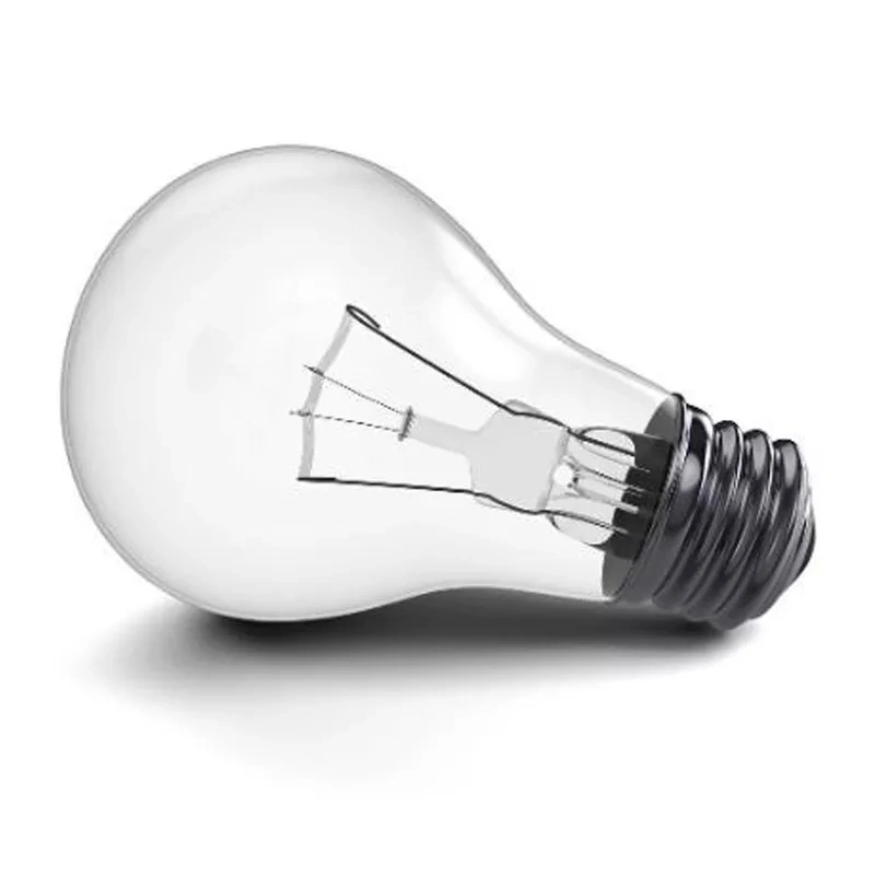 110V 220V Clear Incandescent Bulb A55 A60 A70 40W 60W 75W 100W 150W 200W E27 B22 Incandescent Bulb Lamp