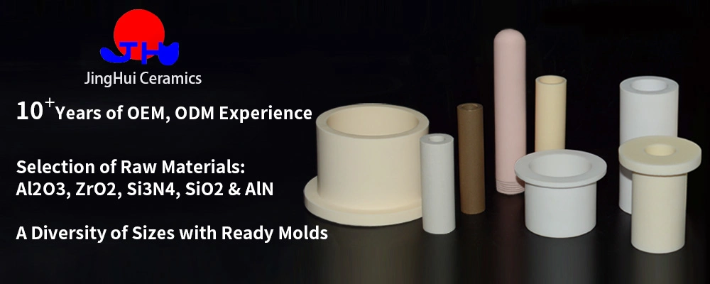 China Supplier Advanced Industrial Customized Glazed High Temperature Porous Insulation 95% 99% 99.5% Al2O3 Alumina Ceramic Tube Insulators