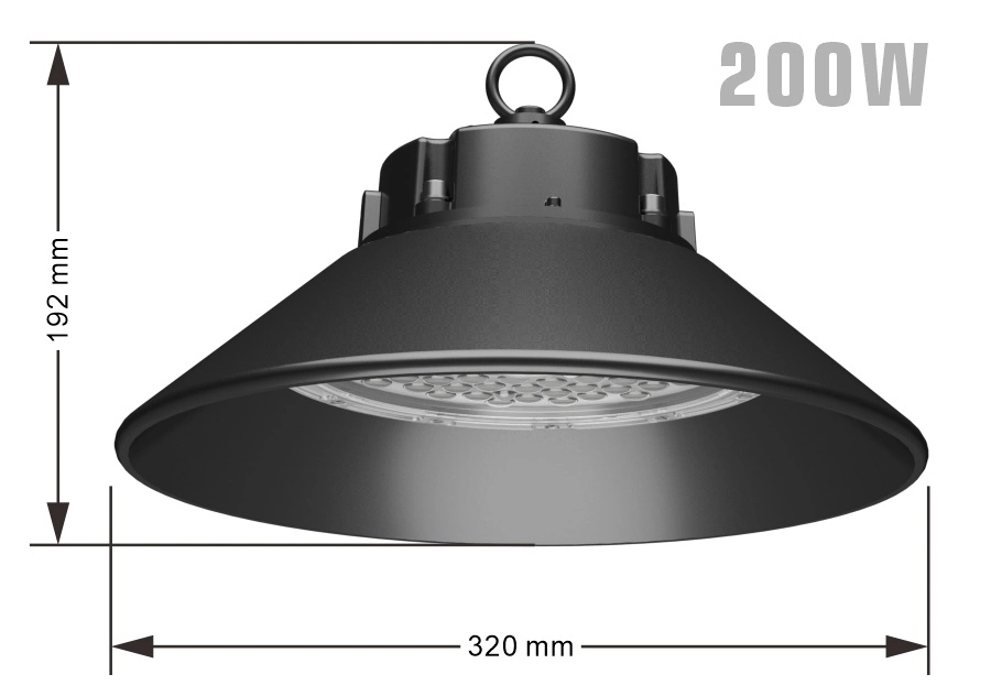 Dustproof 150W UFO LED Highbay Light Lamp Good Price Industrial 150W 120W 150 W Watt UFO LED Highbay High Bay Lighting for Industry Warehouse Exhibition