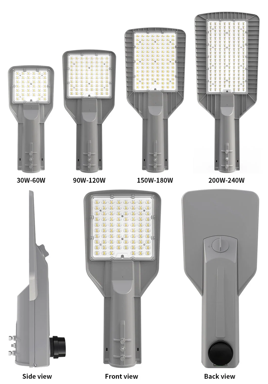 Tool Free Easy Maintain LED Residential Urban Street Light 60W-240W for Bridge Road Lighting