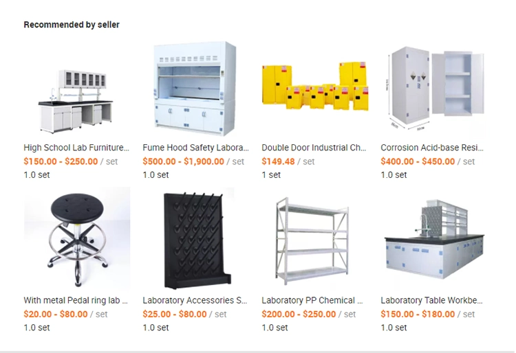 Lab Chemical Used Ductless Fume Extractor Hood for Powder