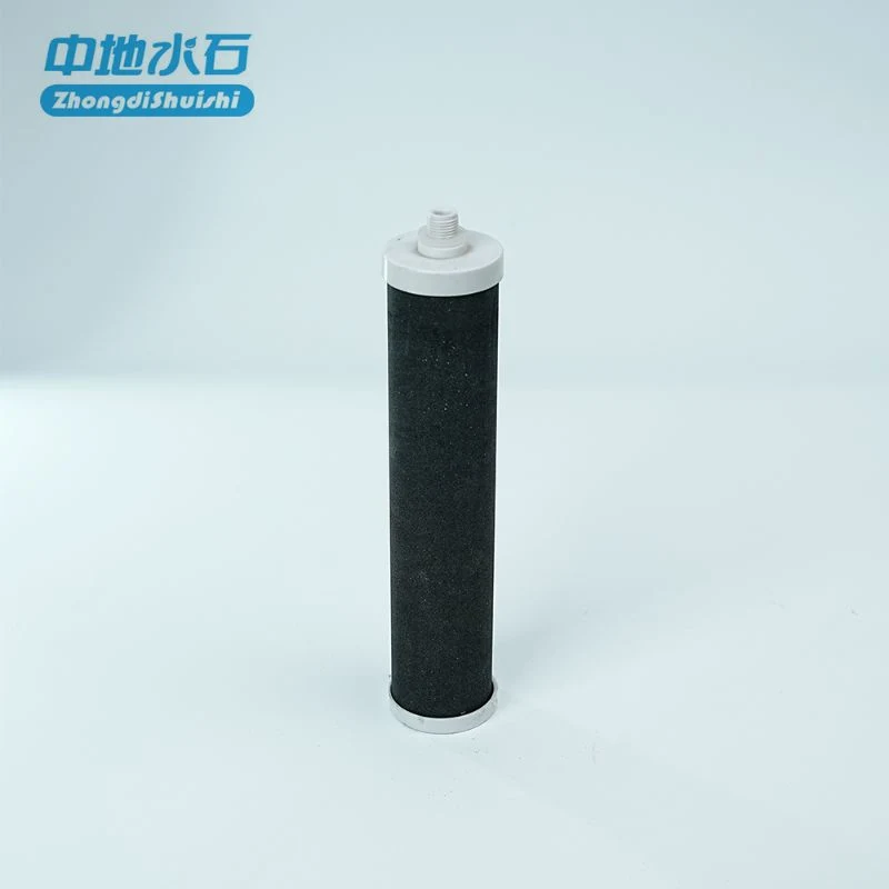 Screw-in Alkaline Mineralizing Post Carbon Block Filter for Water Purifier