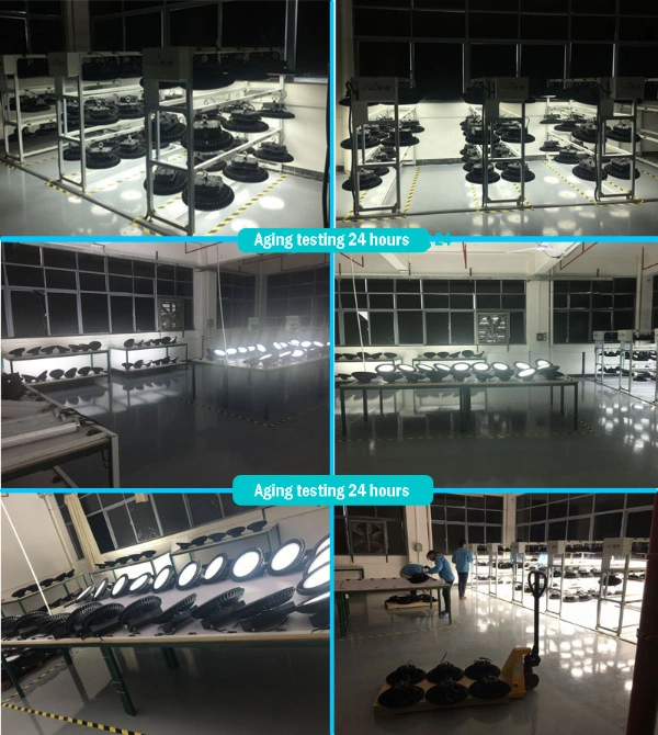 Wholesale Price Highbay Industrial UFO Lighting 100W 150W 200W 250W LED High Bay Light for Workshop Warehouse Factory Gymnasium 5 Year Warranty