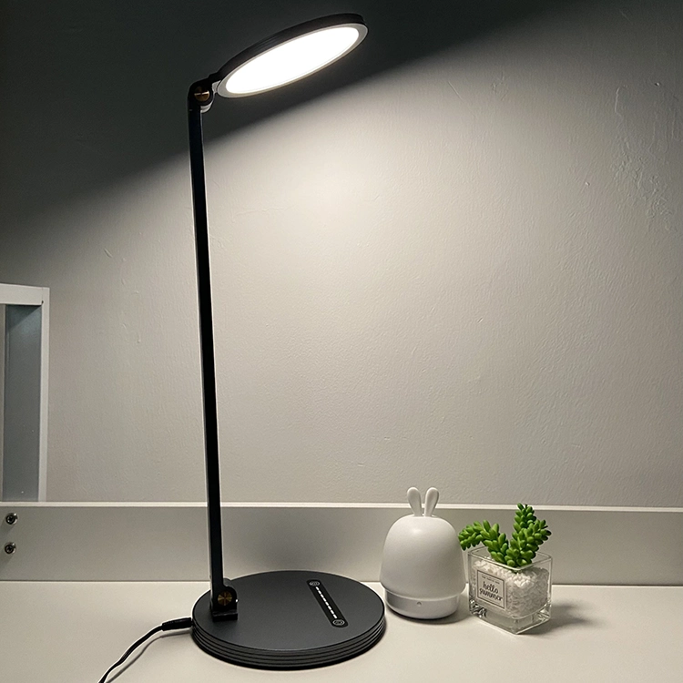 LED Table Light Aluminum Eye-Caring Desk Lamp Super Bright 860lm Reading Lamp