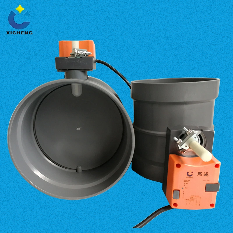 PP Motorized Air Damper for HAVC Air Flow Control