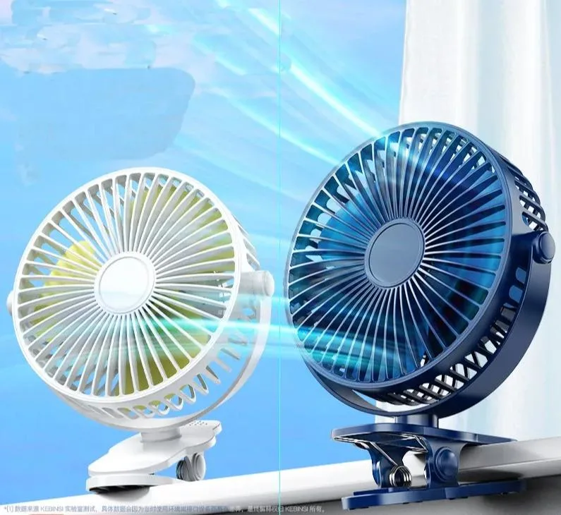 USB Fan Mini Quiet Small Pinch Fan Charging Small Fan