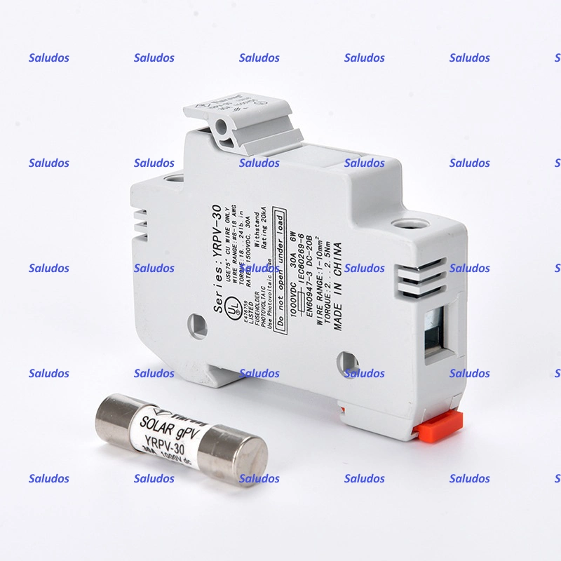 1500V 50A 14X51mm Size Solar System Photovoltaic DC Fuse