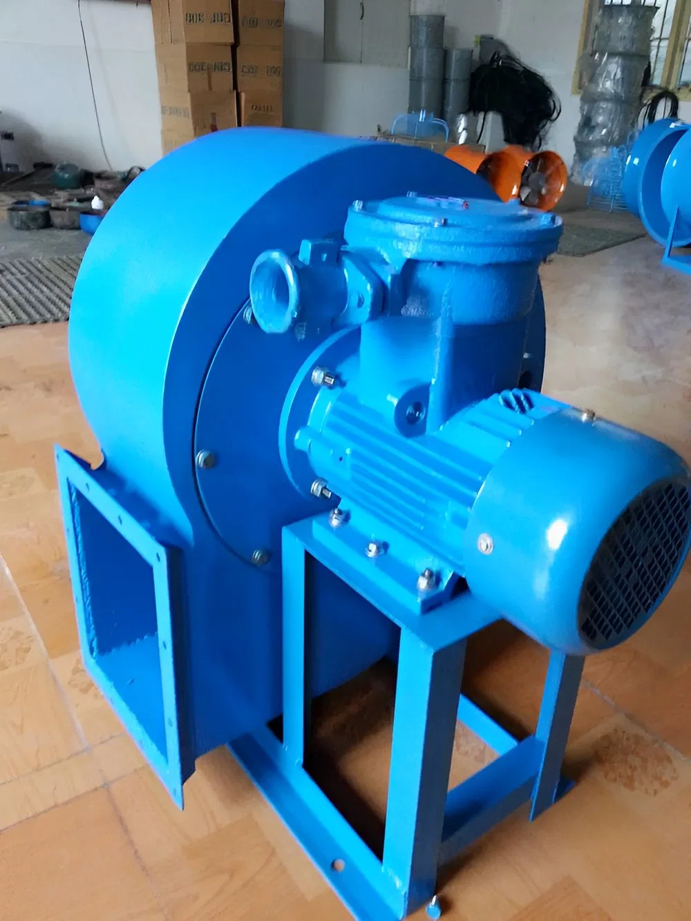 High-Pressure Centrifugal Blower 9-19 Commercial Ventilation Ducted Ventilation Fan