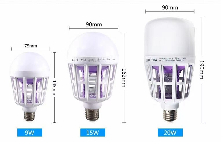 2 in 1 Mosquito Killer 20W LED Bulb