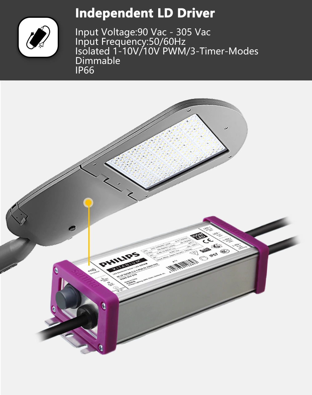 LED Street Light 30W 40W 60W 80W 100W 120W 150W 200W