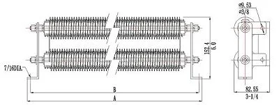 DC Load Bank Resistor Transformer Neutral Grounding Braking Resistor