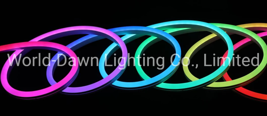 UV Resistant IP65 Neon-Wd-2835-120d-Snl RGB Tape LED Strip Light