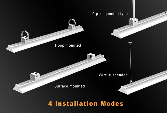 New Arrived Special Design Used for Logistic Warehouse High Bay Light 150W LED Linear Lighting