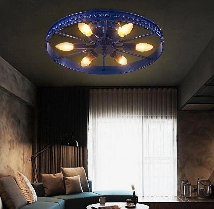 Vintage Bathroom Kitchen Ceiling Lighting Lamp Fixtures for Indoor Home (WH-LA-07)