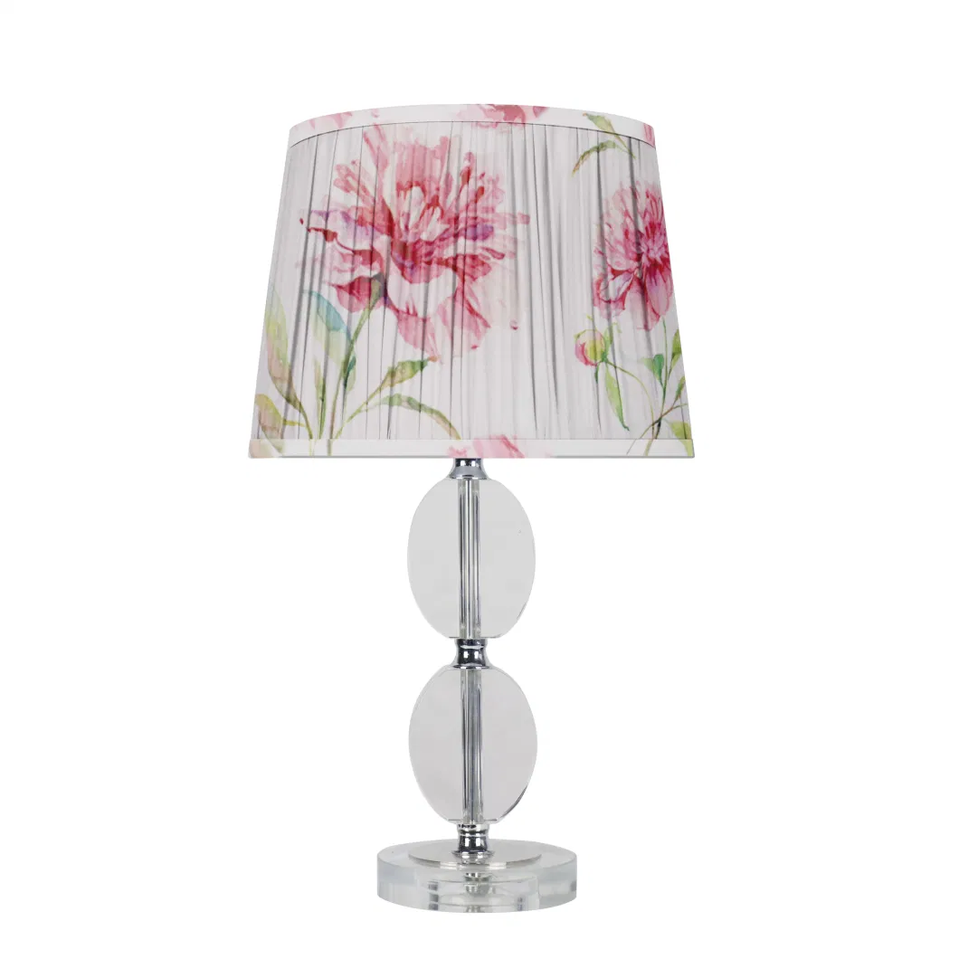 Ink Rustic Table Lamp High-End Crushed Flower Shade with Table Lamp
