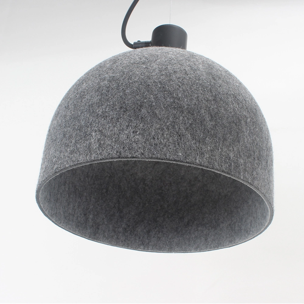 Modern European Nordic Pendant Lamp Thermoforming Modern Design Pet Acoustic Felt Lampshade Moravian Star Pendant Light