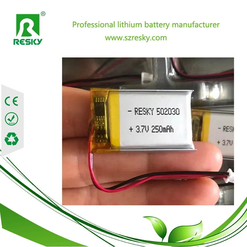 553450 1100mAh Lipo 3.7V Battery for Emergency Phone
