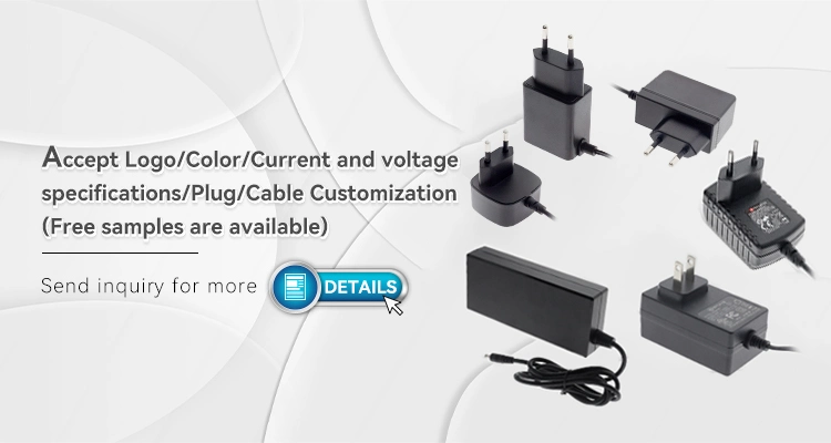 5525 DC Size 110V to 240V 50/60Hz AC Input 12V 1A 2A 3A DC Output Wall Mounted Power Adapter Us Plug