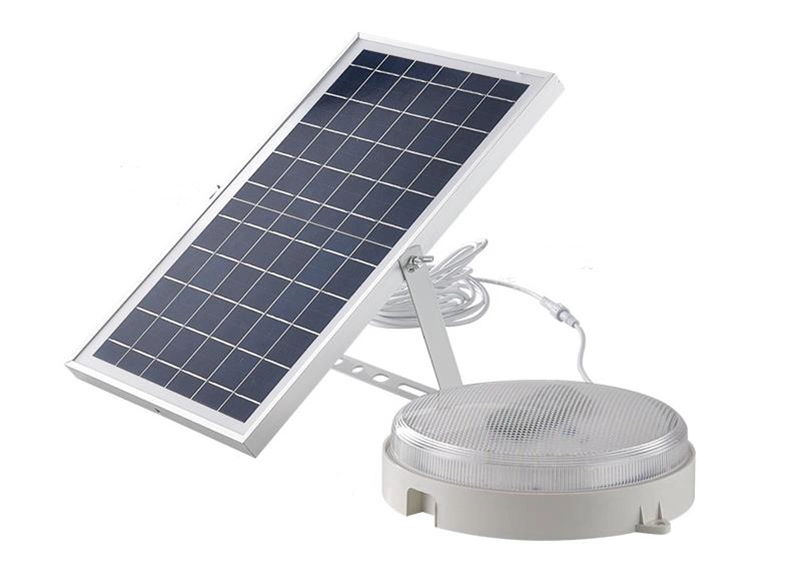 Energy Saving Separate Solar Powered Ceiling Light Bedroom Living Room Warehouse Stair LED 100W 80W 60W Solar Indoor Lighting System