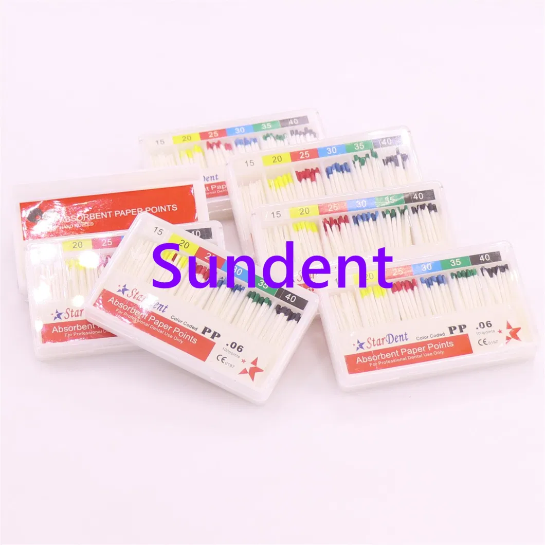 Hot Sale 06% Paper Point Dental Absorbent Paper Points 06 Taper