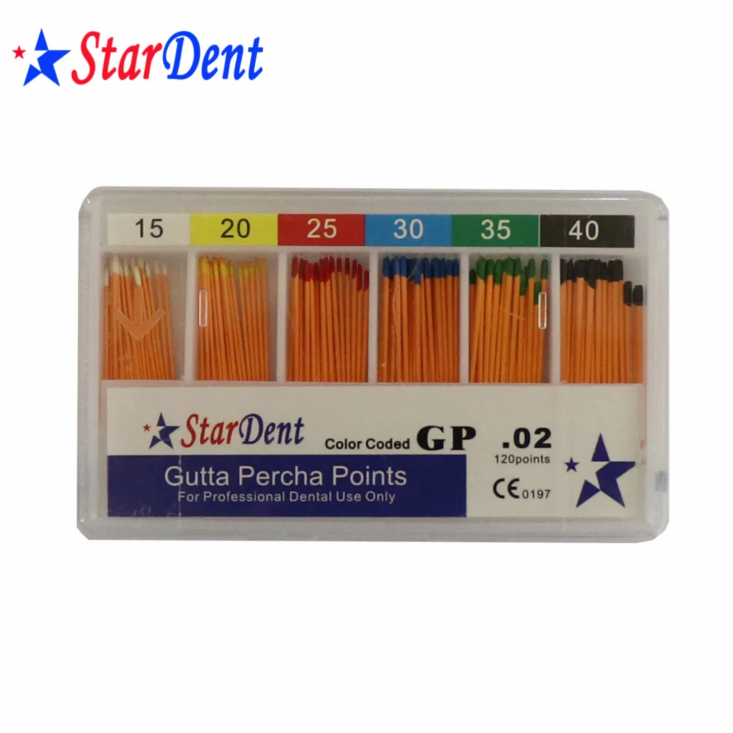 Hot Sale 02 Taper Gutta Percha Point Stardent Dental Supply