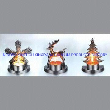 Custom The Christmas Tree or Milu Deer Candle Holders for Christmas