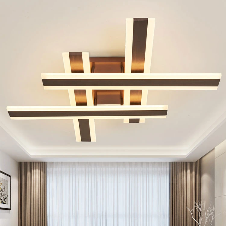 Living Room Bedroom Dining Room Ceiling Lamp LED Creative Simple New Lighting Juneau Modern 3D Lighting Fixture