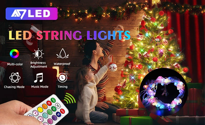 IP65 Outdoor Ball Festival String Light Ambient Lighting