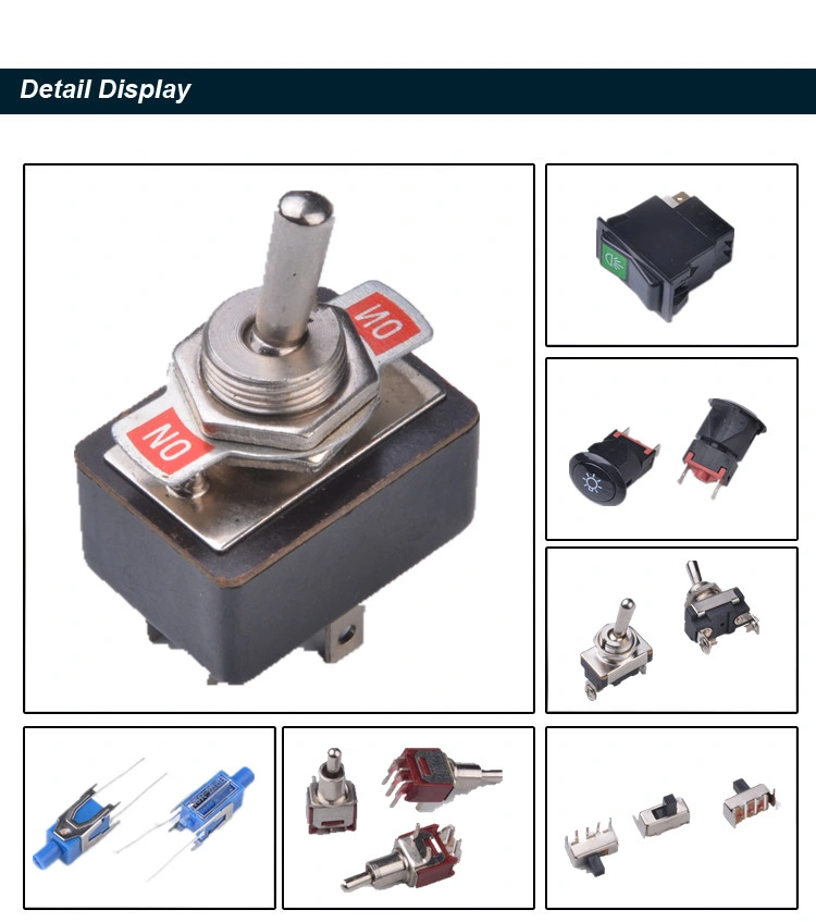 High Quality on-on 6pin Dpdt Mini Toggle Switch (FBELE)