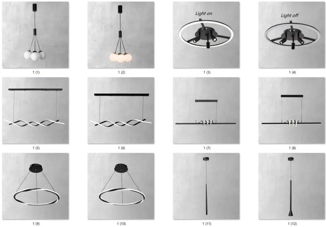 2 Heads LED Pendant Light Novel Design