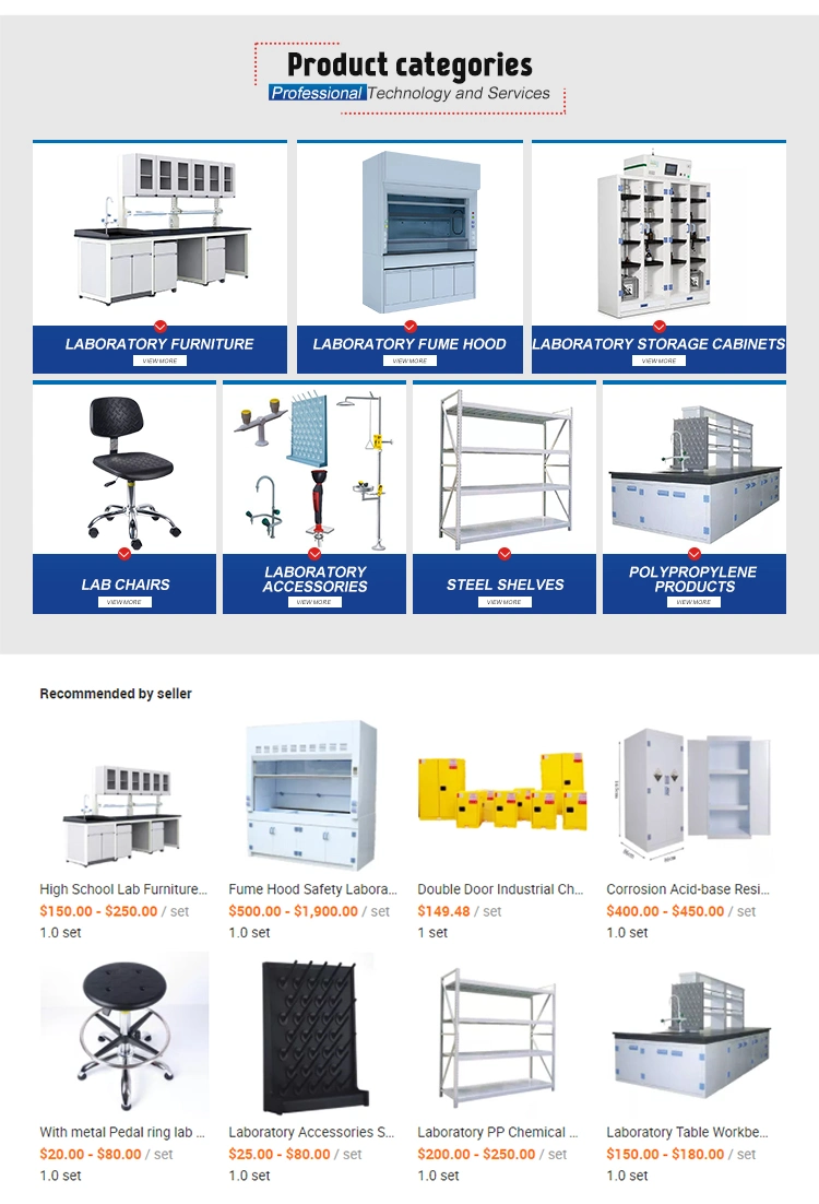 Mobile Extractor Fume Hoods Exhaust for Labs