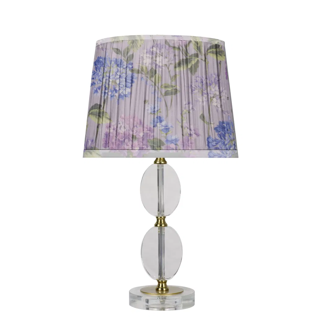 Ink Rustic Table Lamp High-End Crushed Flower Shade with Table Lamp