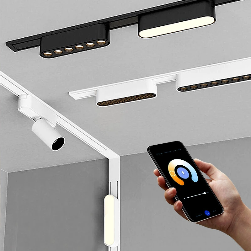 Interior LED Magnetic Spot Light COB Lighting Fixture