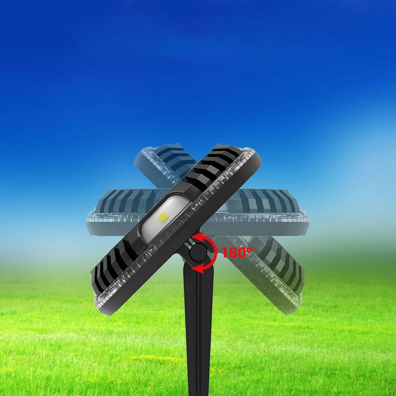 New Design Outdoor Waterproof Solar LED Garden Stick Light Garden Decoration Buried Lamp Lawn Landscape Ambient Lighting