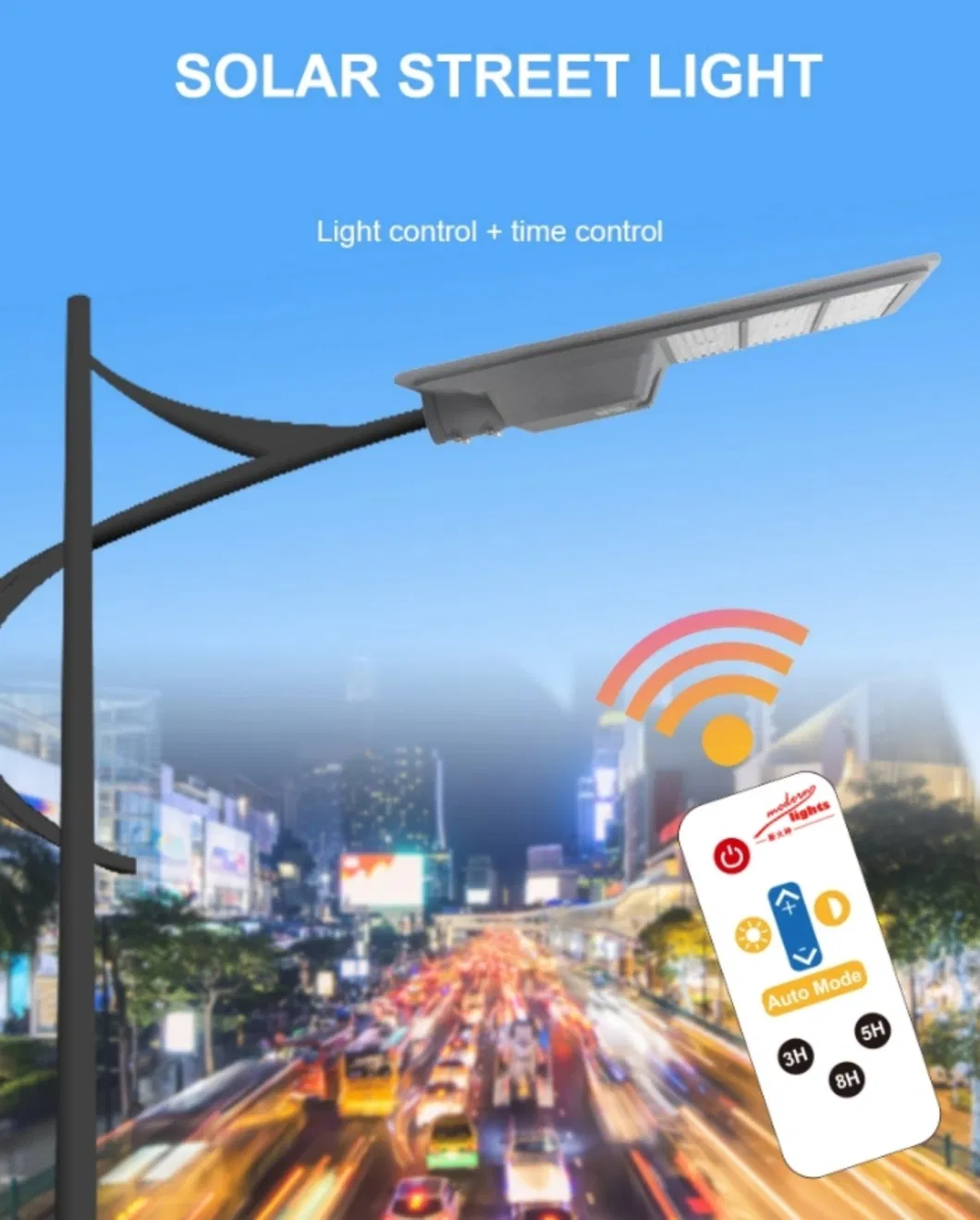 Outdoor Solar Energy Integrated All in One Lamp Integrated LED Street Light