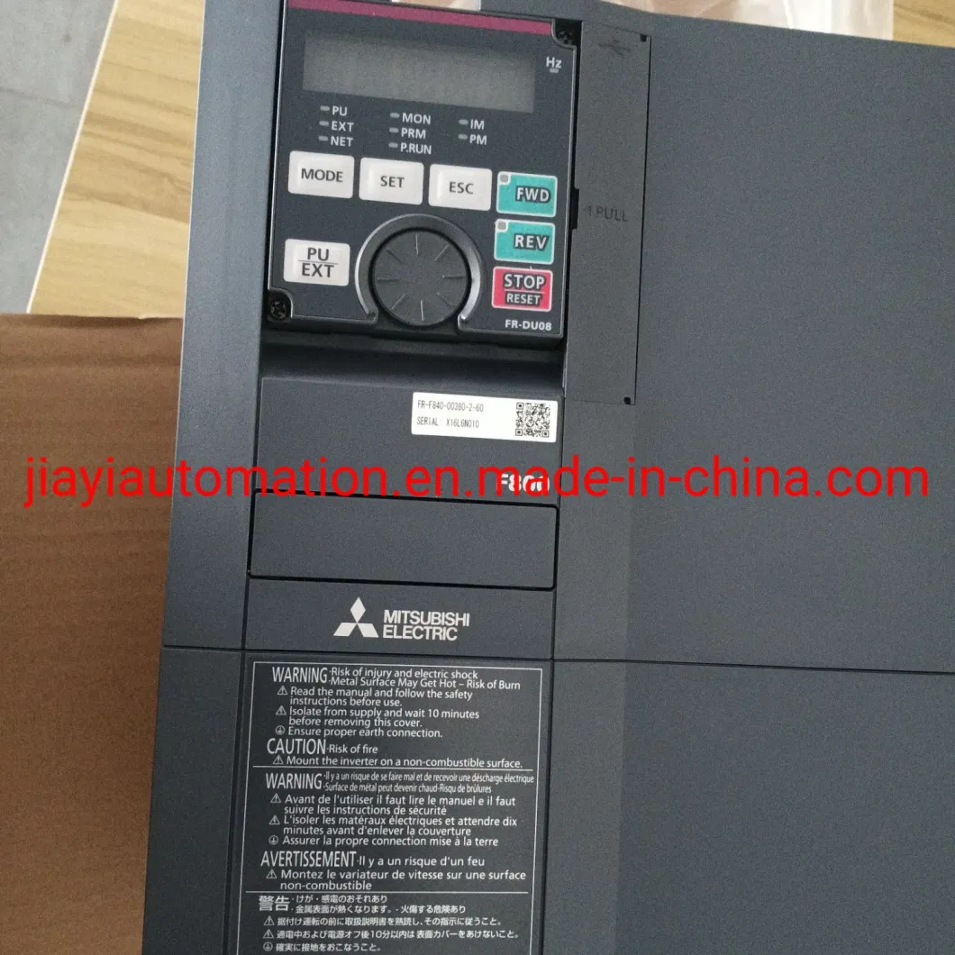 High Quality AC380V Frequency Inverter 1.5kw Fr-F840-00038-2-60