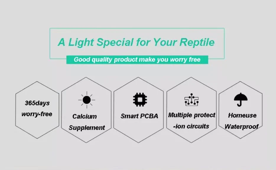 Compact Fluorescent Lamp 26W Reptile Daylight UVB Lamp 5.0 10.0 15.0 Spiral Bulb for Tortoise Reptile for Sell