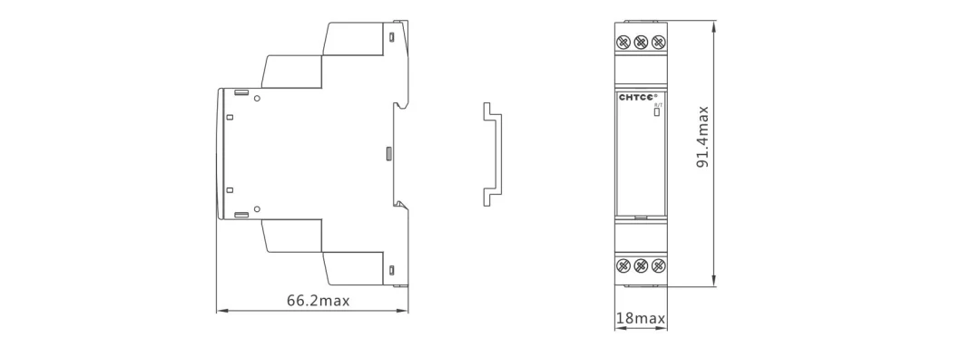 Rated Control Voltage AC220V Switch on or off Timer Delay Relay