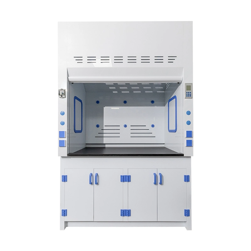 Pharmaceutical Factory Metallic Large Open C1d2 Lab Extractor Fume Hood Walkin with Horizontal Open Doors