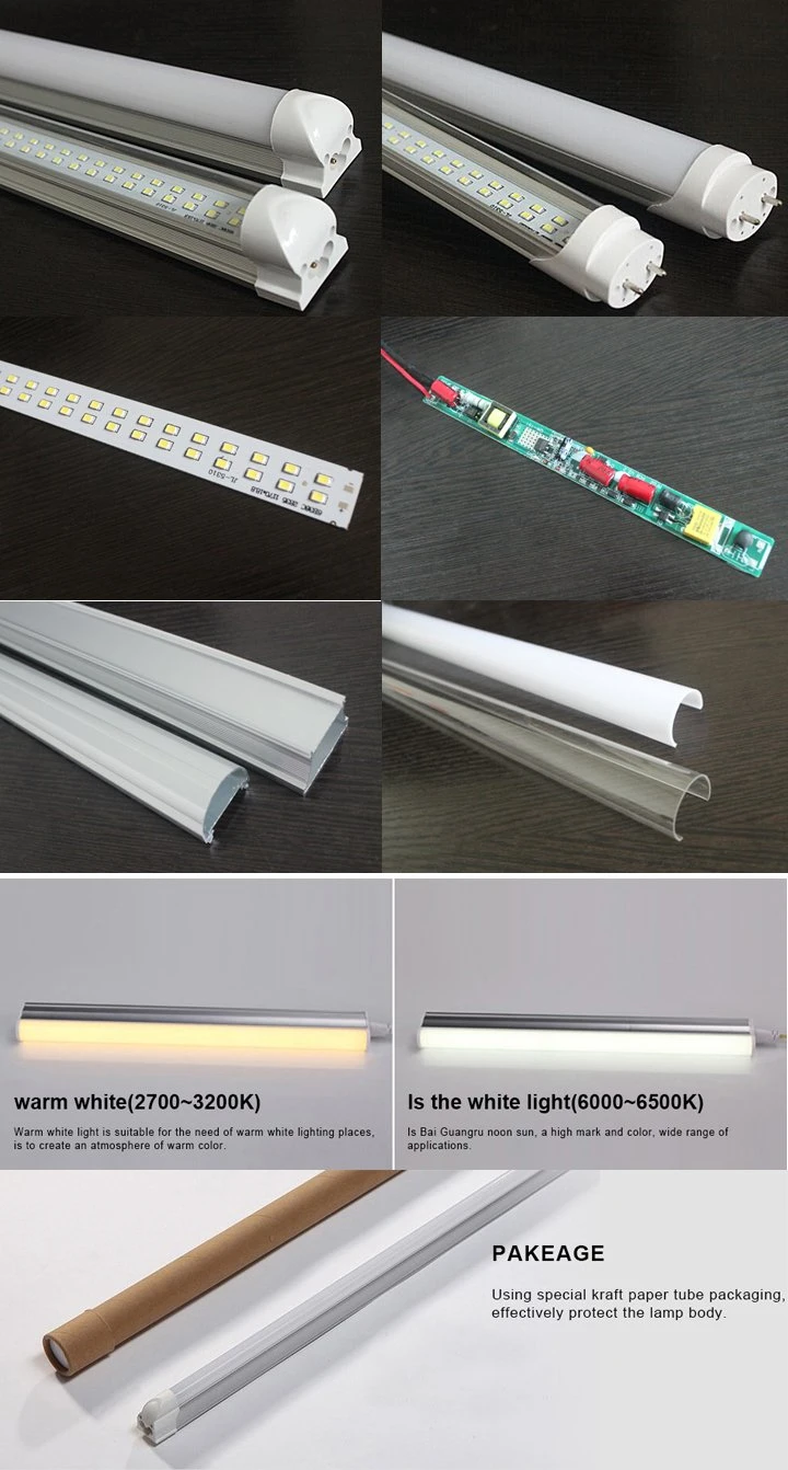 2021 New Design High Lumen 1.2m SMD2835 T8 LED Tube