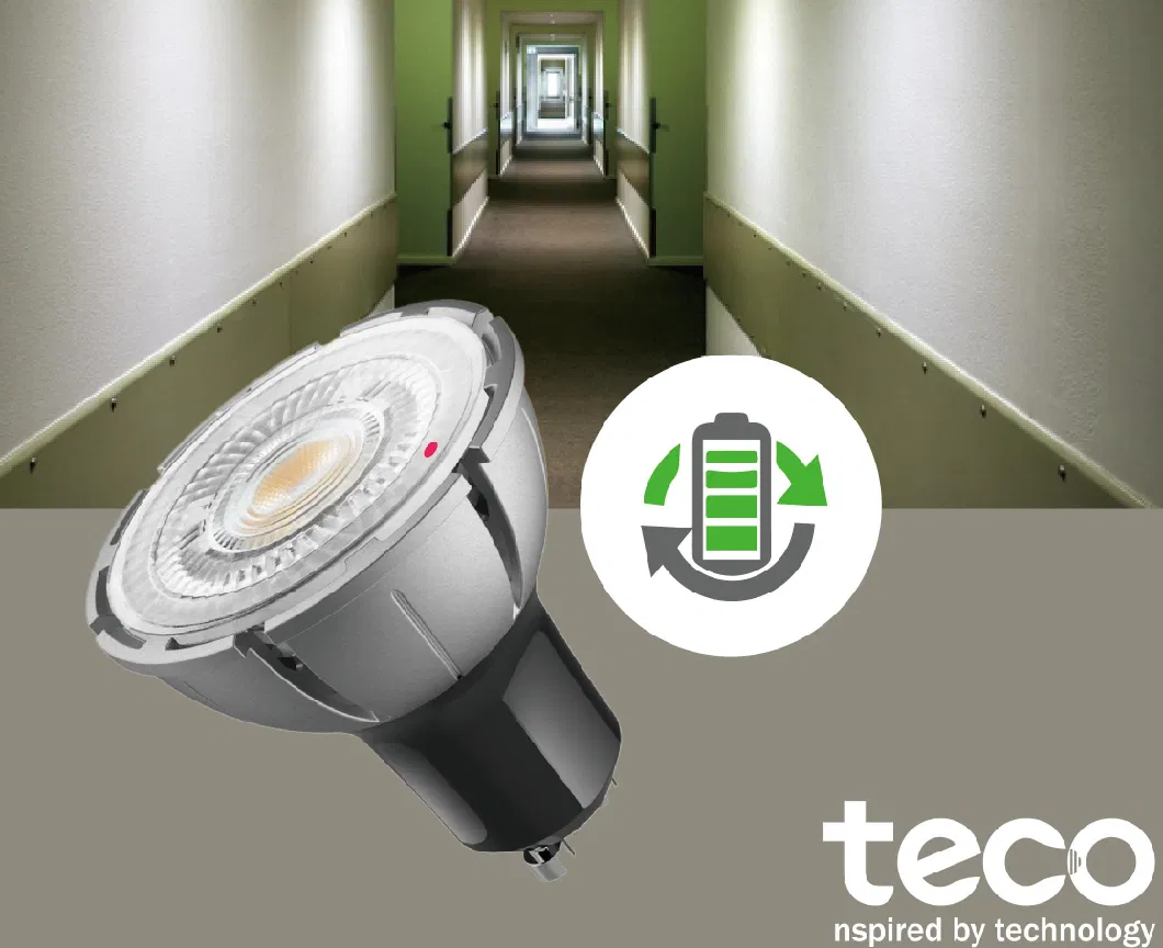 Leading and Trailing Edge GU10 3000K Emergency Dimmable LED Spot Lighting