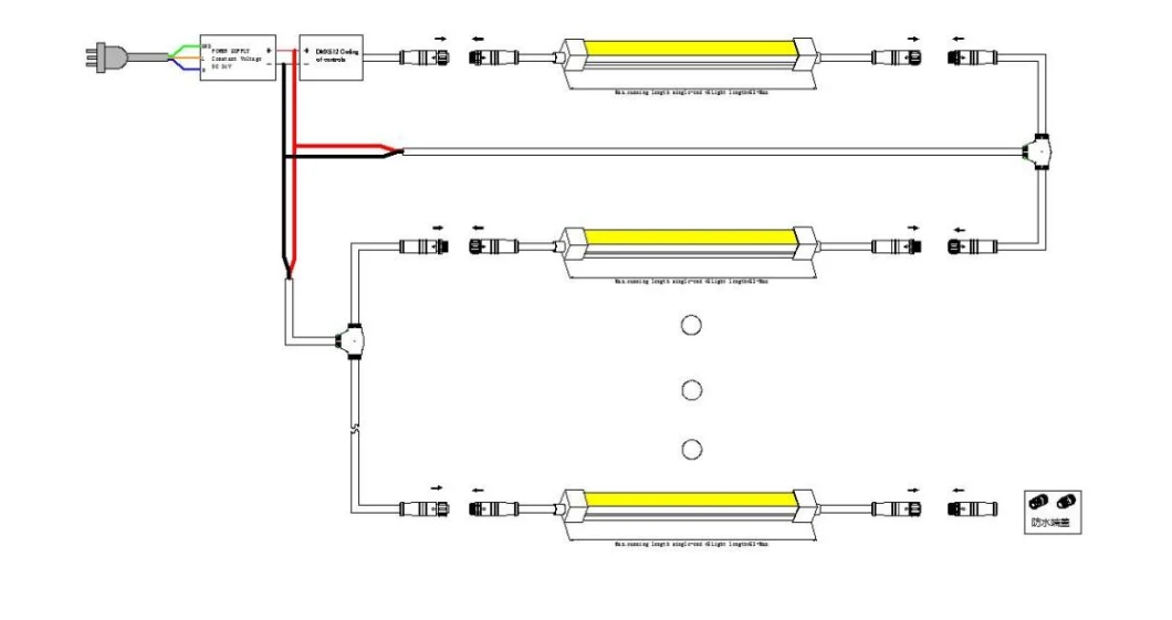 1018 Side Bend IP67 10mm Neon Flex Strip Outdoor Lighting