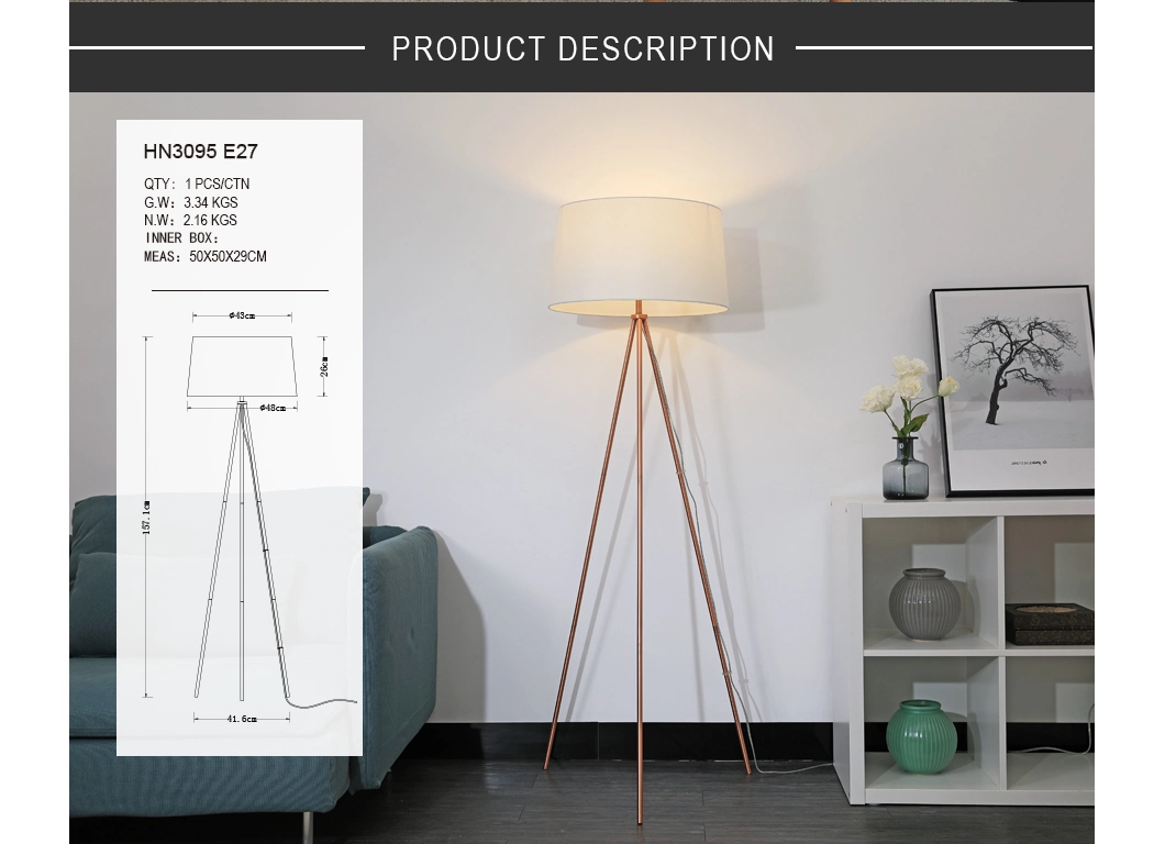 Standing Modern Simple Nordic Hotel Hot Sell Floor Lamp