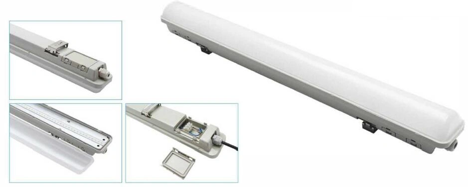 IP65 1.5m LED Tri-Proof with LED Strip Waterproof Lighting Outdoor Tunnel Light