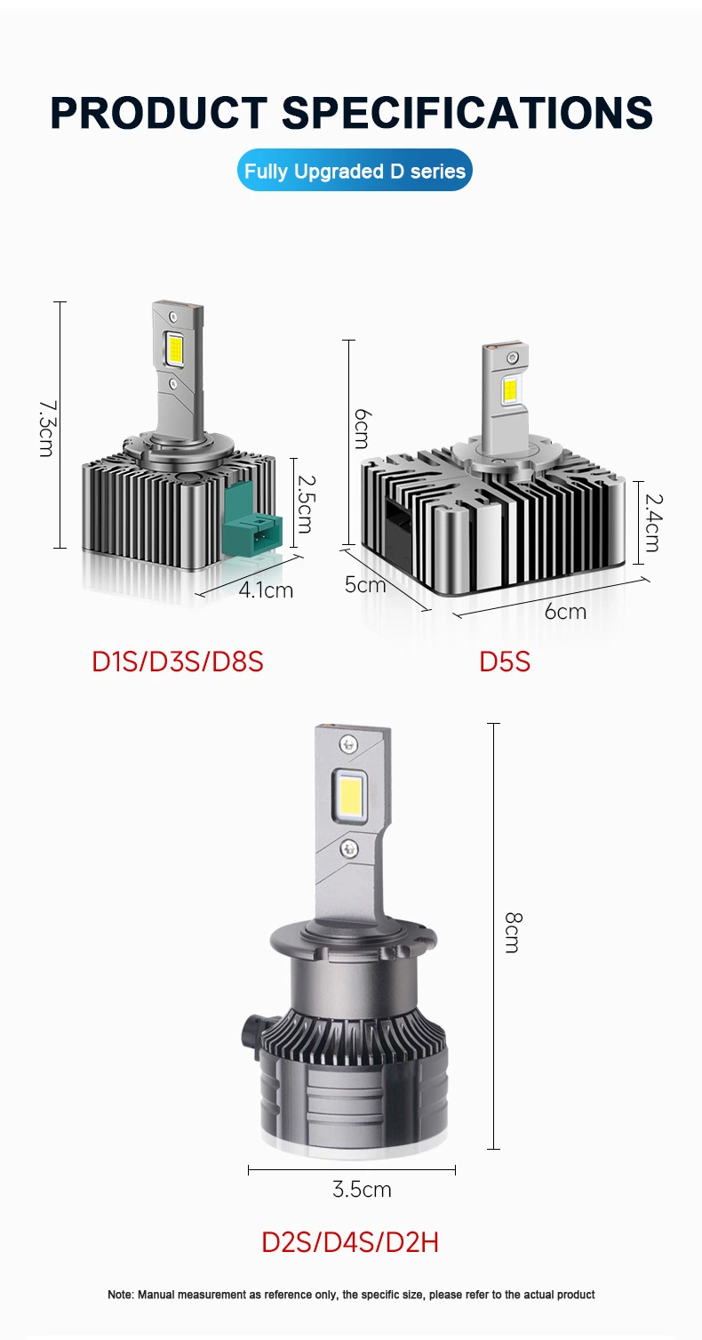 D1s D2s D3s D5s D8s Auto Car LED Headlight Bulb