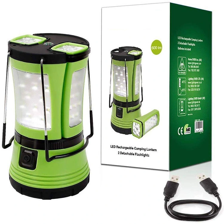 Rechargeable LED Camping Lighting Waterproof Portable Plastic Emergency Outdoor Camping Lights