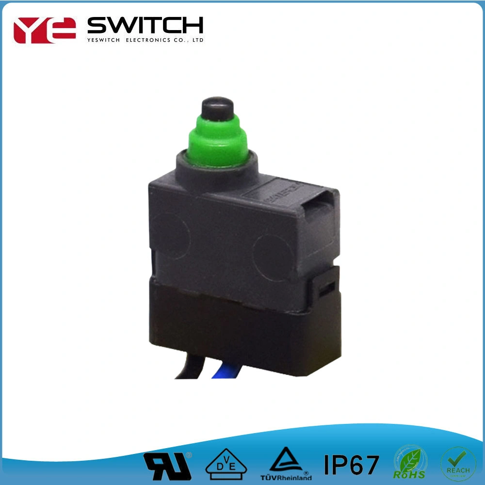 IP67 Waterproof Electronic LED Illuminated Toggle Rocker Push Button Micro Switch for Auto Parts Switch