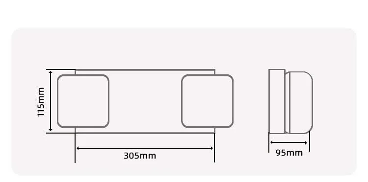 Wholesale Price Twin LED Emergency Floodlight LED Emergency Lighting Supplier in China