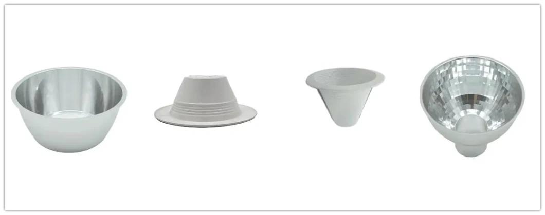 2/4 Inch Customized Aluminum High Reflection Cup Lampshade and Downlight Accessories